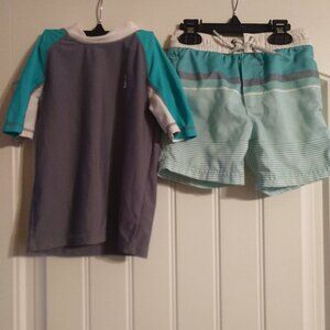Carter's Swimming Trunks & Rasher - Boys 3T